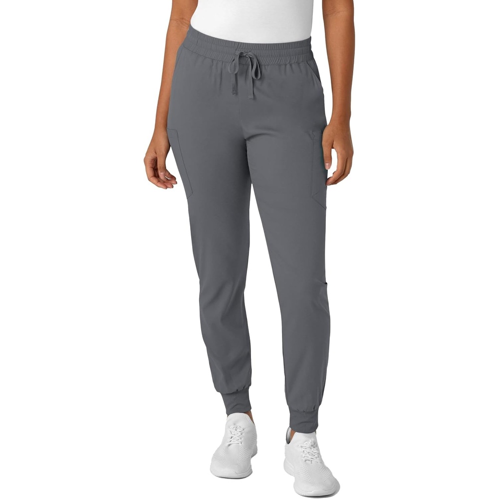 WonderWink Women’s Women’s Jogger Scrub Pant(Pewter)